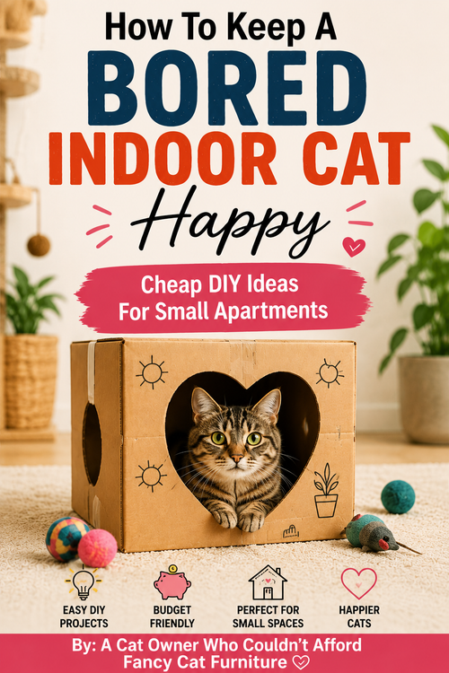 How To Keep A Bored Indoor Cat Happy